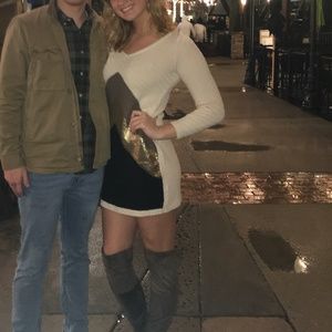 Venus Long Sleeved Sweater Dress